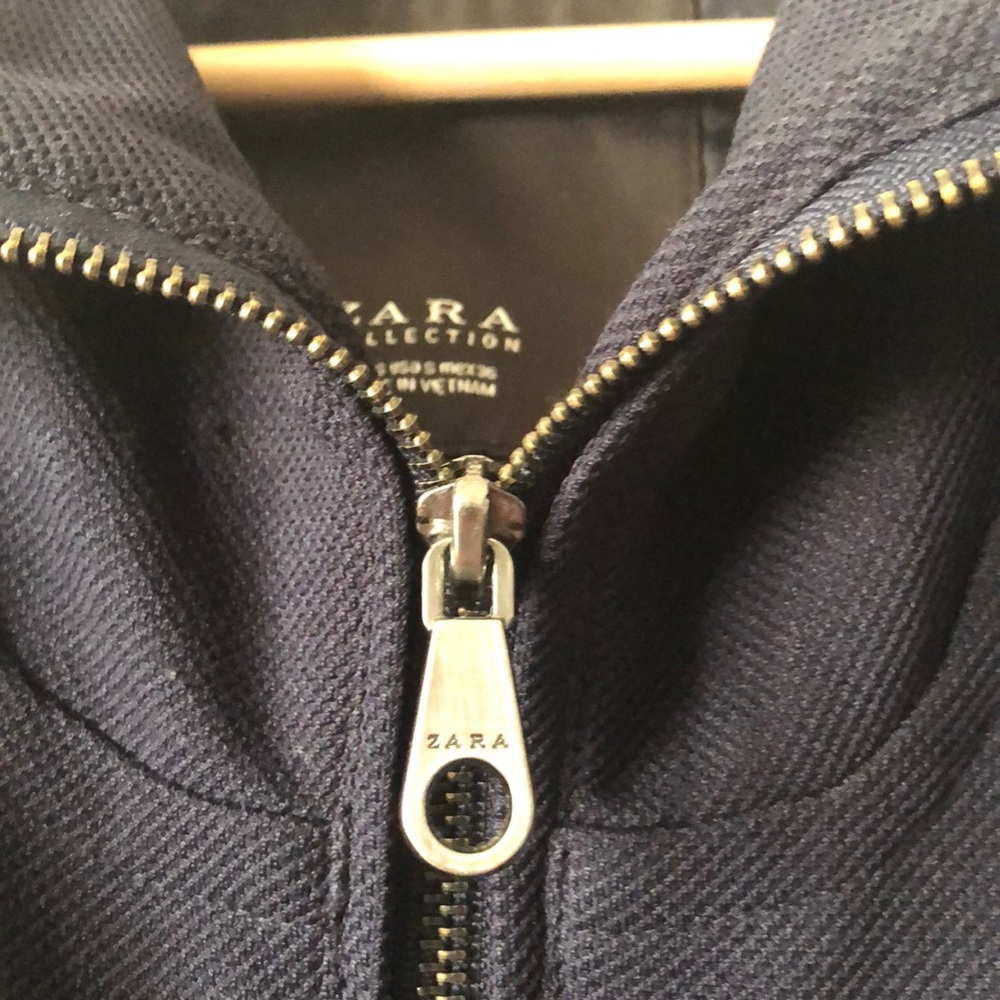 Mens Zara Collection Zip Jacket Size Small - Picture 3 of 8